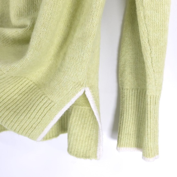 NWT TALBOTS WOOL Blend Knit Rib Crew Neck Pullover Sweater Rib Hem & Cuffs SMALL - Picture 9 of 11